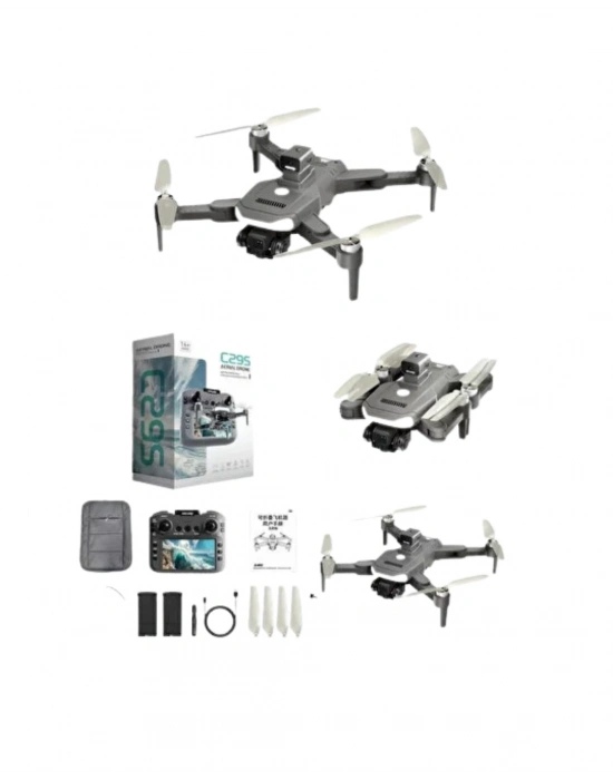 Uzaktan Kontrollü 4K Drone Akıllı Uçuş Modları ve Geniş Açılı Kamera Özellikli