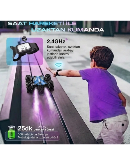 Uzaktan Kumandalı Akrobat Araba