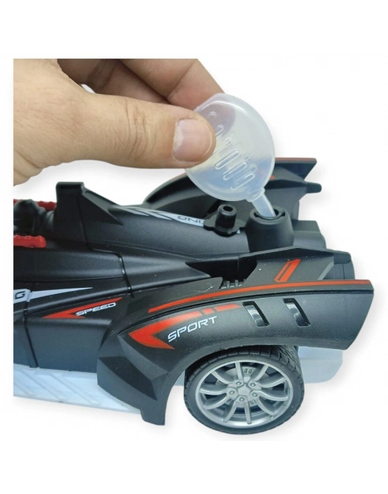 Uzaktan Kumandalı Buhar Atan  F1 Yarış Arabası 1:12 - Kırmızı