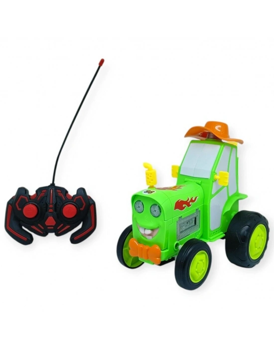 Uzaktan Kumandalı Dans Eden Çılgın Araba - Yeşil