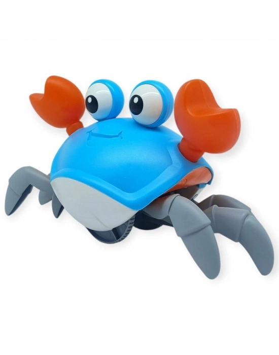 Uzaktan Kumandalı Sevimli Yengeç Emekleme Yardımcısı - Mavi