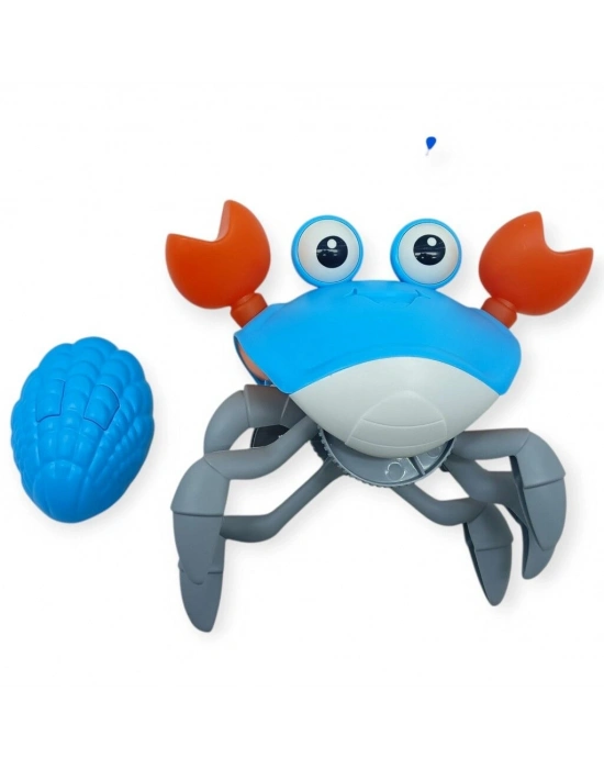 Uzaktan Kumandalı Sevimli Yengeç Emekleme Yardımcısı - Mavi