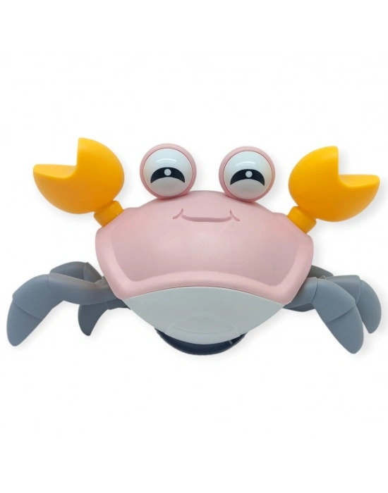 Uzaktan Kumandalı Sevimli Yengeç Emekleme Yardımcısı - Pembe