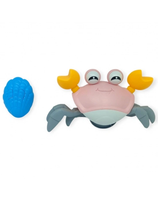 Uzaktan Kumandalı Sevimli Yengeç Emekleme Yardımcısı - Pembe