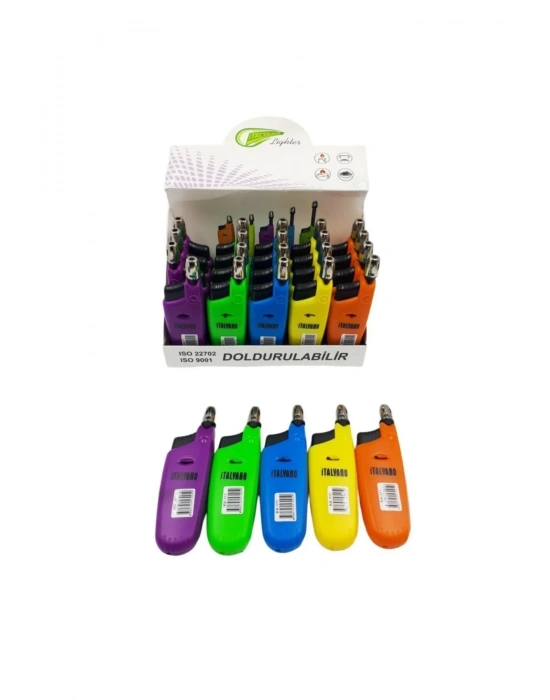 Uzayabilir & Doldurulabilir Renkli Mutfak Çakmağı (1 ADET) Royaleks-KA111-0440