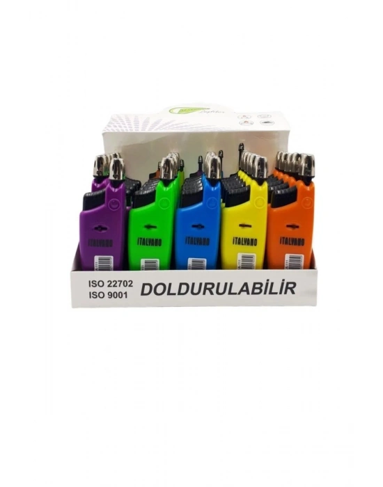 Uzayabilir & Doldurulabilir Renkli Mutfak Çakmağı (1 ADET) Royaleks-KA111-0440