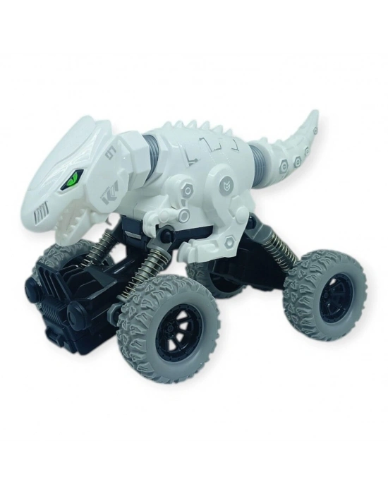 Uzayan Dinazor Arabalar 18 cm - Beyaz