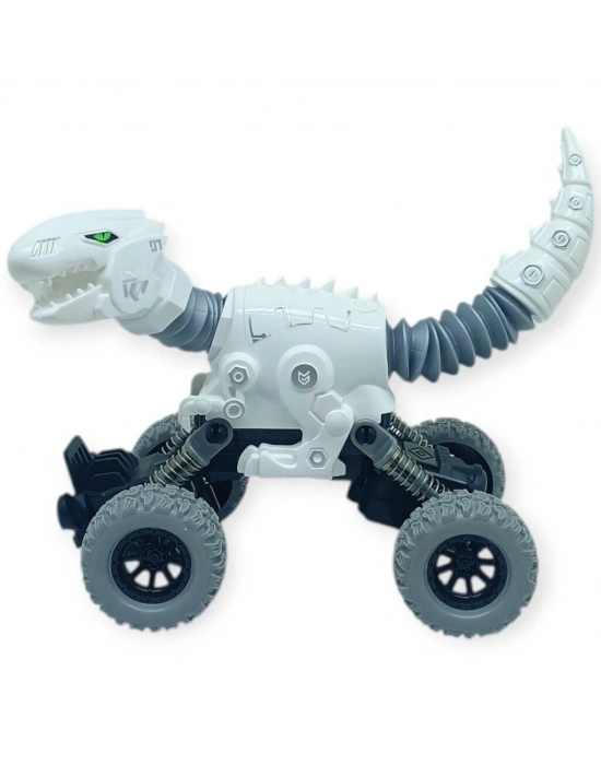 Uzayan Dinazor Arabalar 18 cm - Beyaz