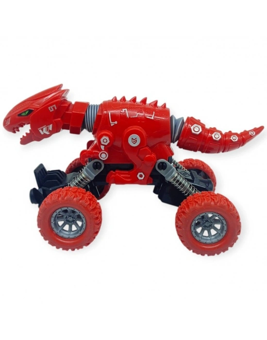 Uzayan Dinazor Arabalar 18 cm - Kırmızı
