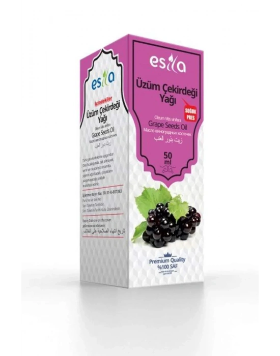 Üzüm Çekirdeği Yağı 50 Ml.