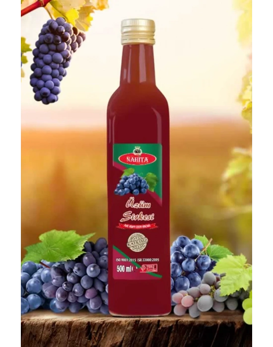 Üzüm Sirkesi % 100 doğal Katkısız 500 ml
