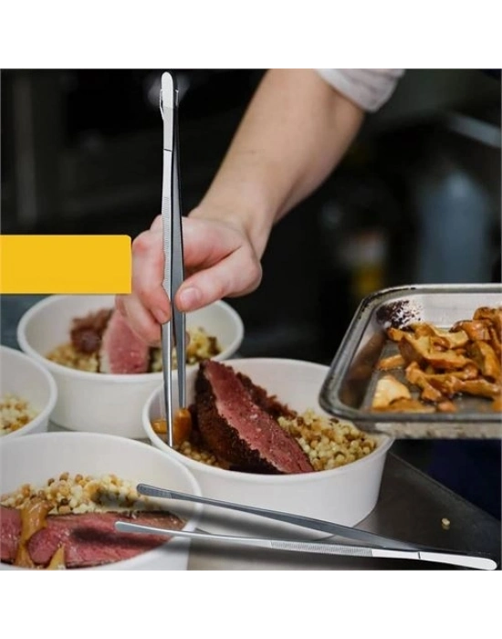 Uzun 30 Cm Çelik Cımbız - Akvaryum Maşası