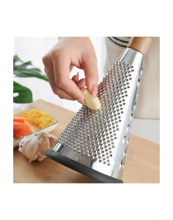 Uzun Bambu Saplı Çelik Rende Royaleks-RND01