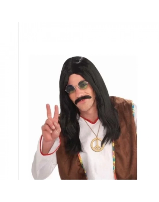 Uzun Barış Manço Peruğu ve Bıyığı
