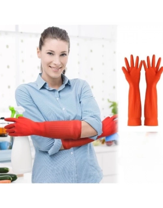 Uzun Konç Bulaşık Eldiveni L Beden