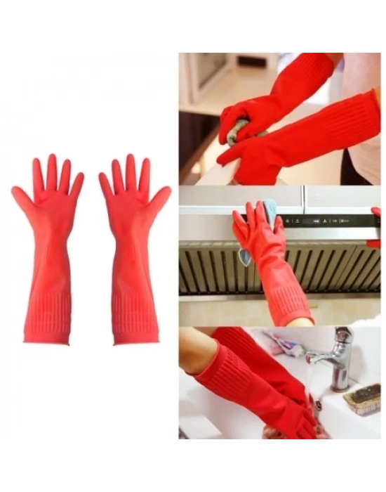 Uzun Konç Bulaşık Eldiveni M Beden