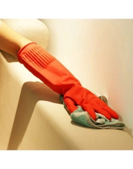 Uzun Konç Bulaşık Eldiveni M Beden