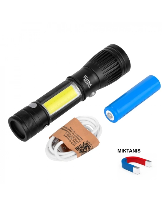 Uzun Menzilli El Feneri Mıknatıslı  Wt-602