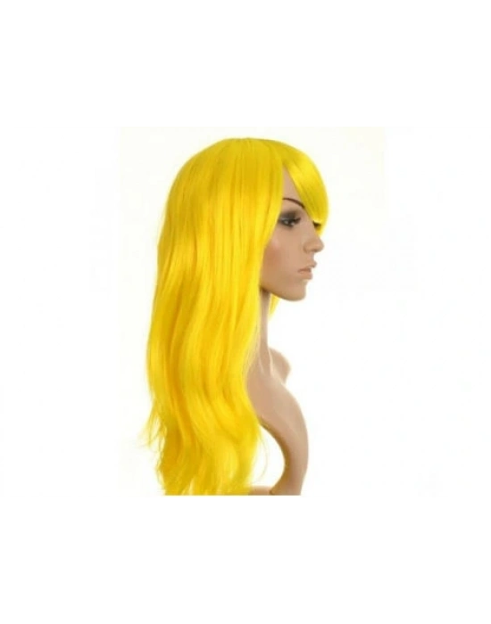 Uzun Peruk Saç -  Açık Sarı