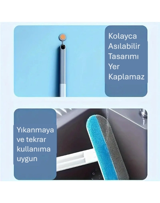 Uzun Saplı Evcil Hayvan Tüy Temizleme Fırçası