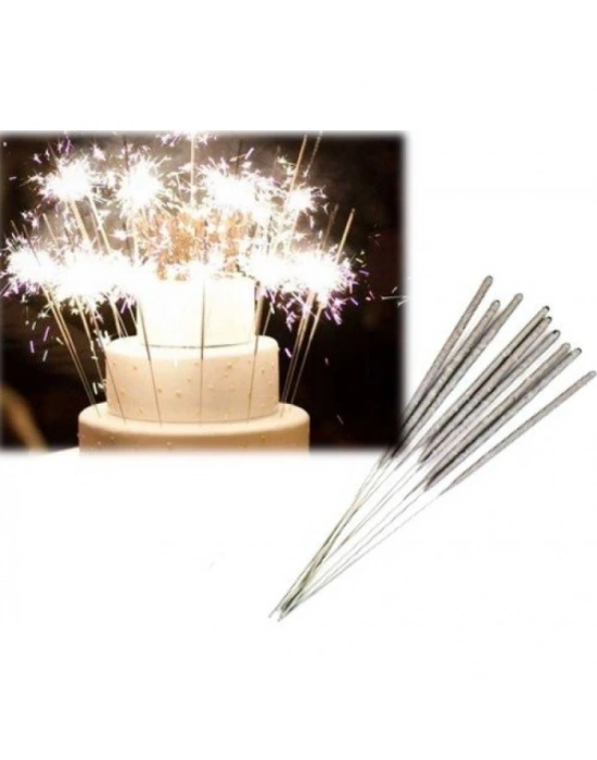 Uzun Tel Maytap Pasta Maytabı Kına Gecesi Bekarlığa Veda Maytap 40 Cm 5 Adet