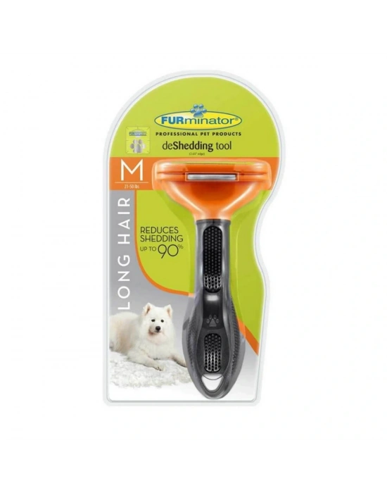 Uzun Tüylü Köpekler İçin Kolay Tarama Fırçası Temizlenebilir Çelik Tarak Tüy Toplayıcı Medium