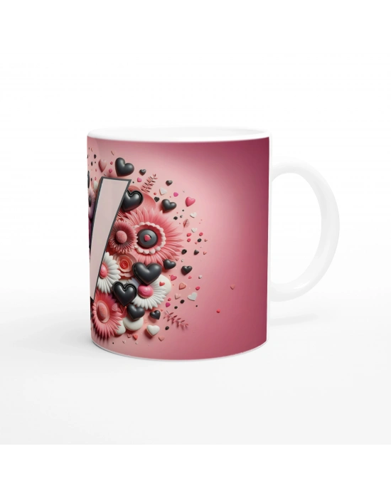 V Harfi Zarif Stilde Kupa Bardak