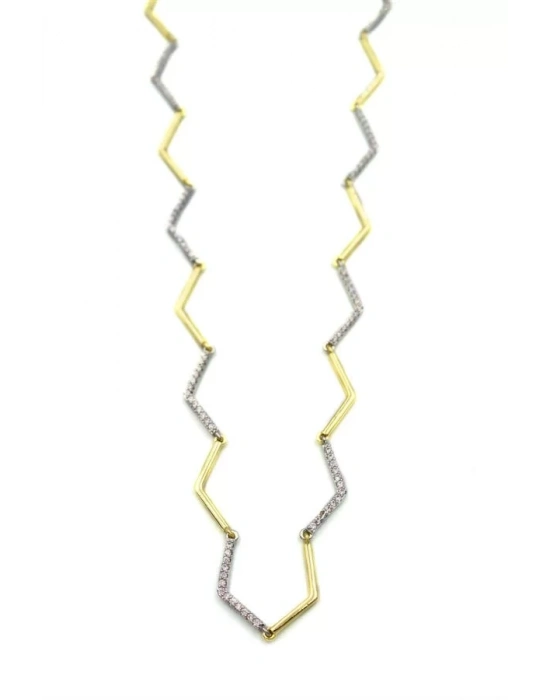 V Kolye - ÇOK RENKLİ