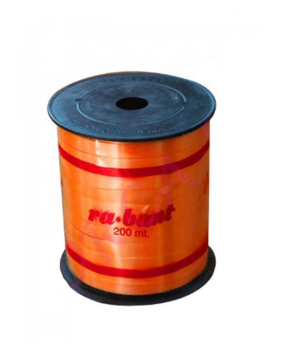 Vagon Rabant Ambalaj Rafyası 200 M. Hologram Turuncu