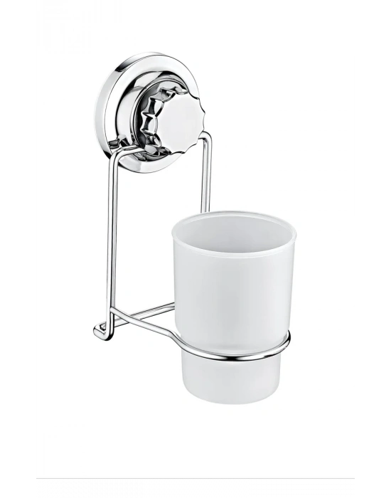 Vakumlu Diş Fırçalık Krom Royaleks-VK-711