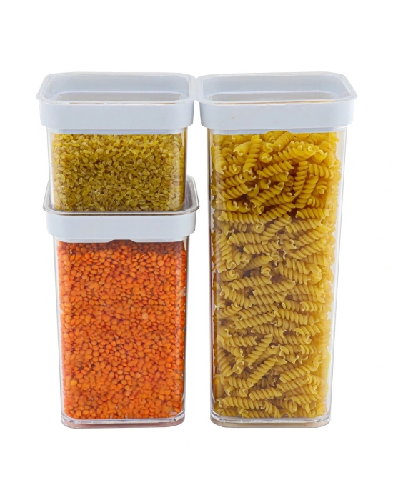 Vakumlu Kare Saklama Kabı - 0,50 Litre