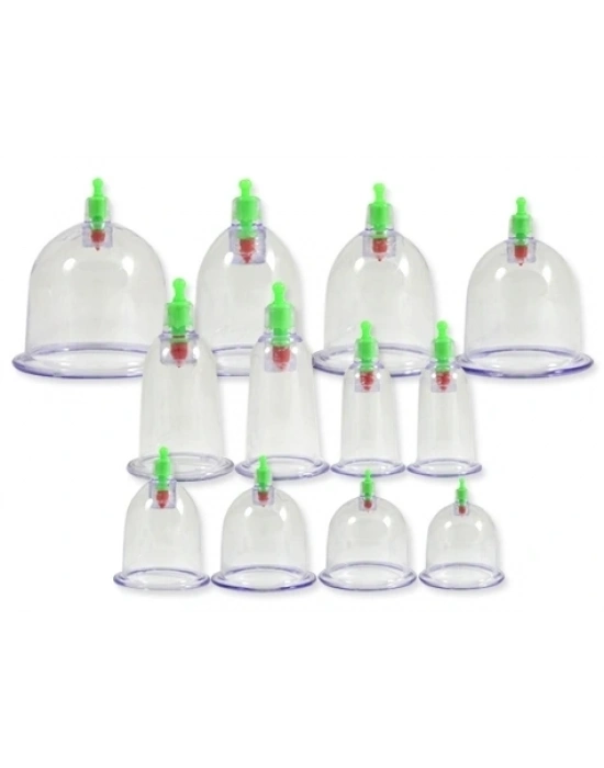 Vakumlu Kupa Çekme Seti (12 Parça)