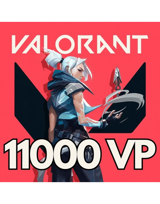 Valorant 11000 VP – Endonezya