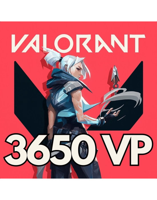 Valorant 3650 VP – Tayland