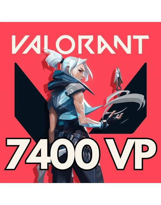 Valorant 7400 VP – Endonezya