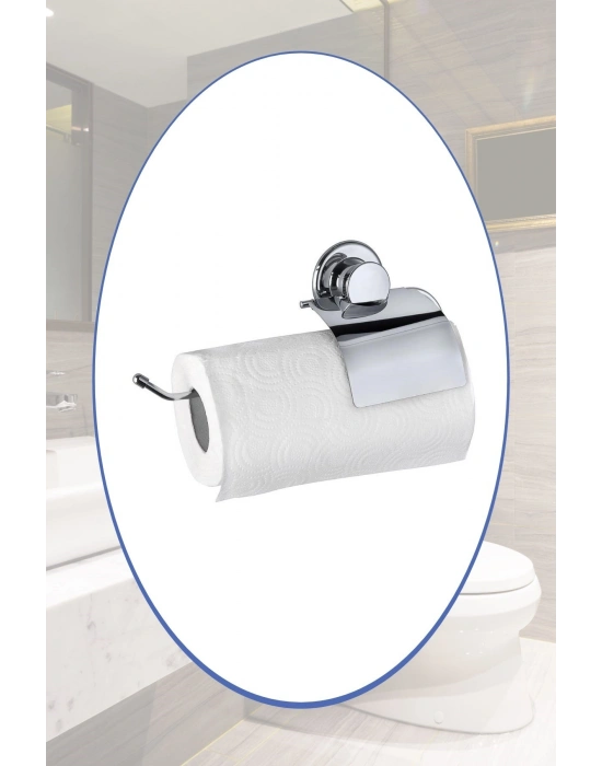 ®  Vantuzlu Yapışkanlı Kağıt Havluluk Rulo Havlu Tutacağı Askısı