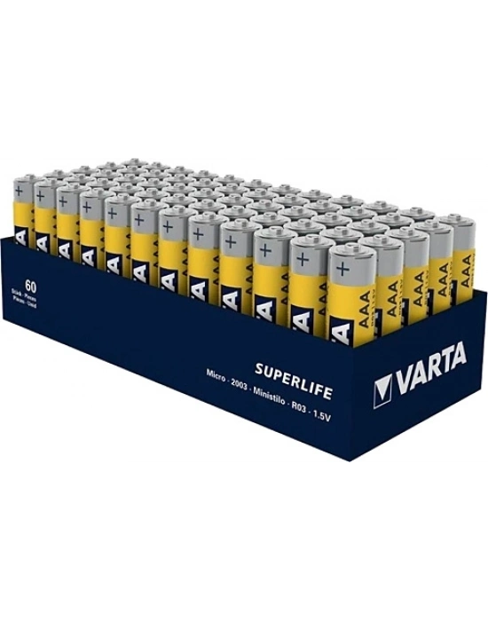 Varta Aaa Çinko Karbon Super Lıfe (60lı Paket)
