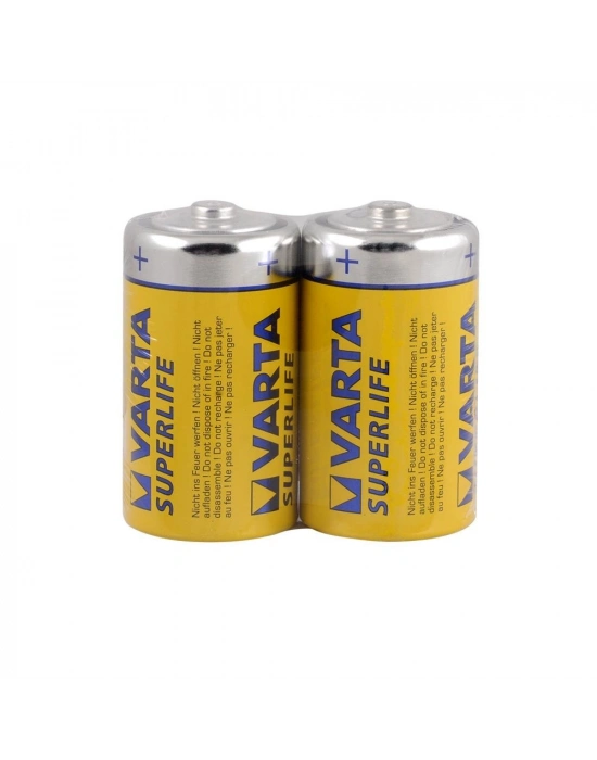 Varta  D Boy  Çinko Karbon Super Lıfe Pil ( 2 Li Shrınk )