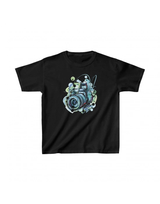 Baskılı T-Shirt - Siyah -