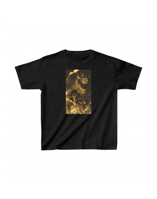 Baskılı T-Shirt - Siyah -