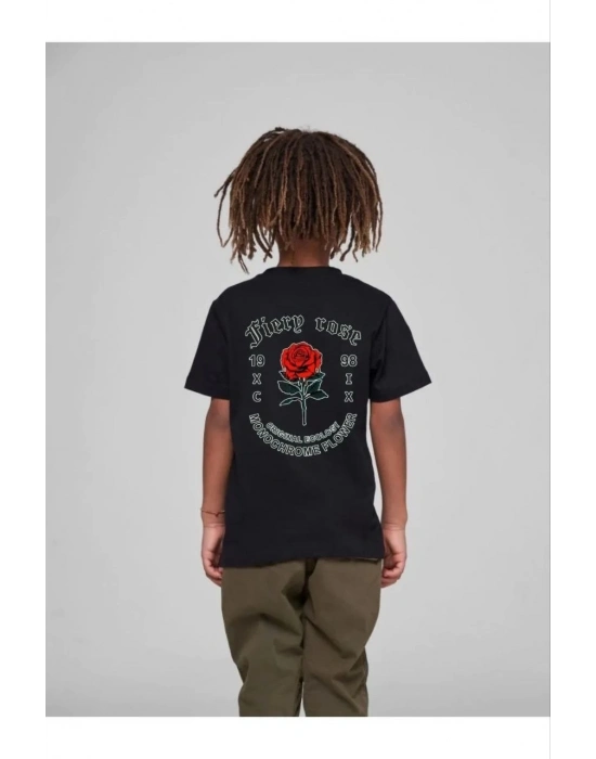 Baskılı T-Shirt - Siyah -