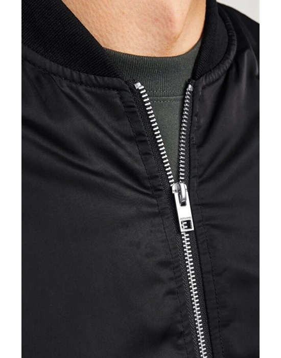 Siyah Bomber Mont  Siyah -