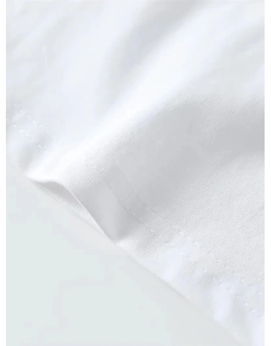 Turuncu Spor Araba Grafik Tişört - TOKYO Baskılı - Beyaz -