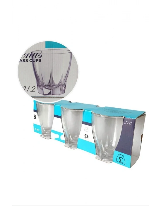 Venüs 3lü Su Bardağı 250Ml Royaleks-212