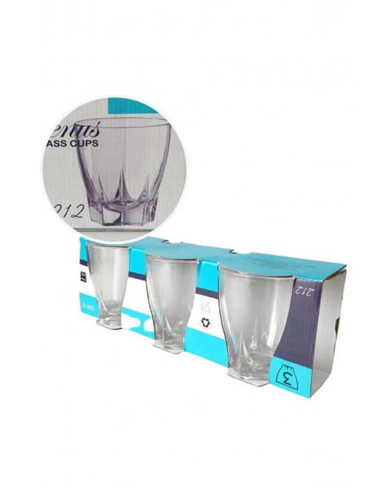 Venüs 3lü Su Bardağı 250Ml Royaleks-212