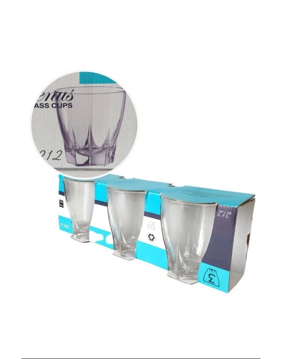 Venüs 3lü Su Bardağı 250Ml Royaleks-212