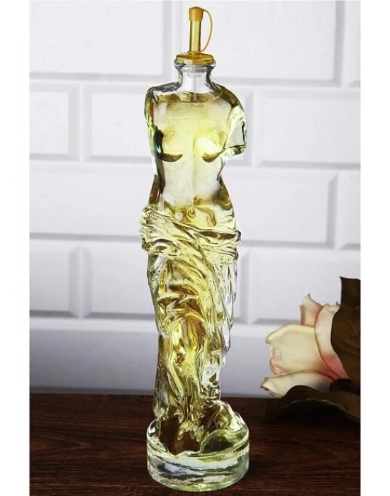 Venüs Yağdanlık - Kadın Figürlü Sirkelik Sosluk 200 Ml 2li Set