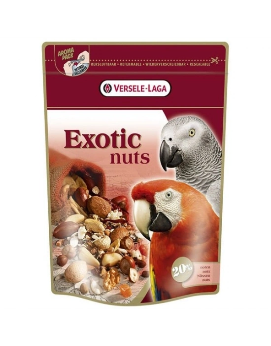 Versele Laga Exotic Nuts Kuruyemiş Karışımlı Papağan Yemi 750 Gr