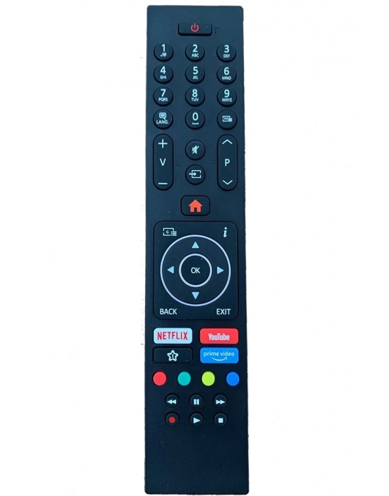 Vestel Turn 4k Led Tv Kumandası - Netflix, Youtube, Primevideo Tuşlu Kumanda - Lcd626