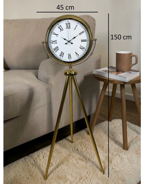 Victoria Gold Tripod Ayaklı Saat